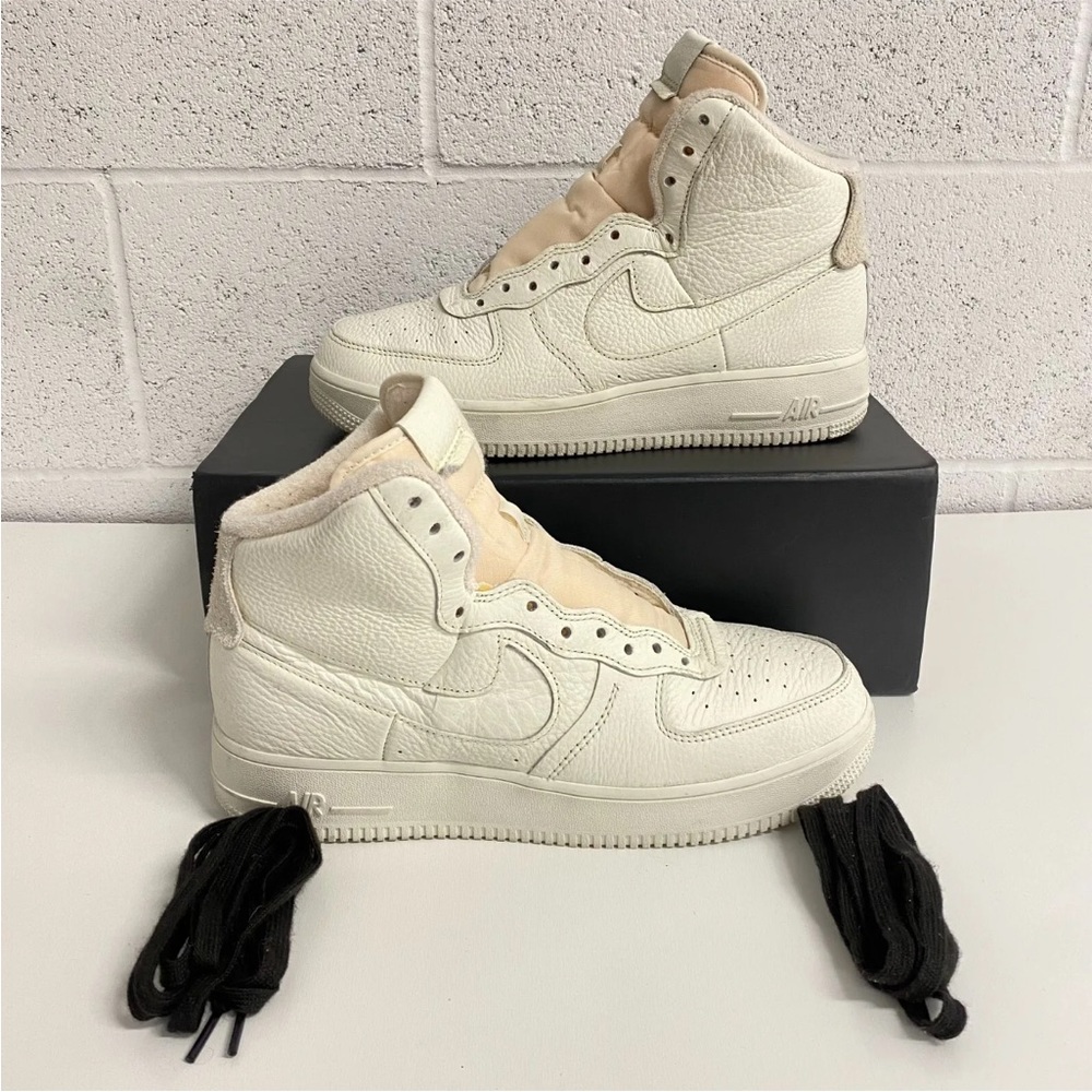 Women's Nike Air Force 1 Sculpt Sail Off White High DC3590-102 Retro US 10.5 Uk8